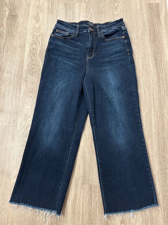 Judy Blue Denim - Judy Blue - Wide Leg Crop Jeans